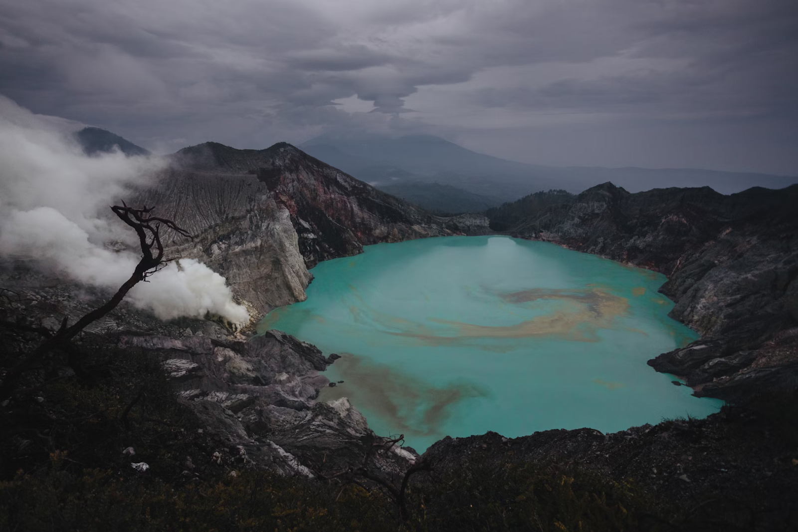 Ijen Crater emerald like