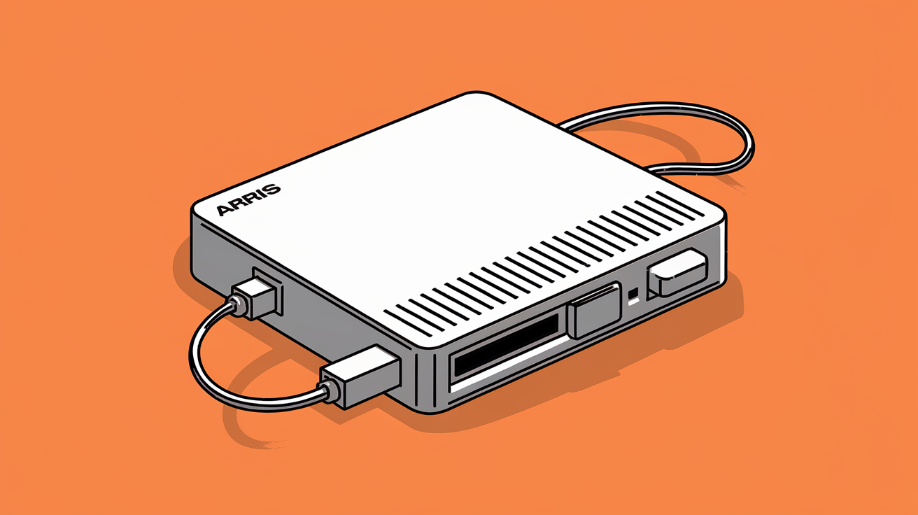 Where to Find Modem Serial Number on Arris Comporium