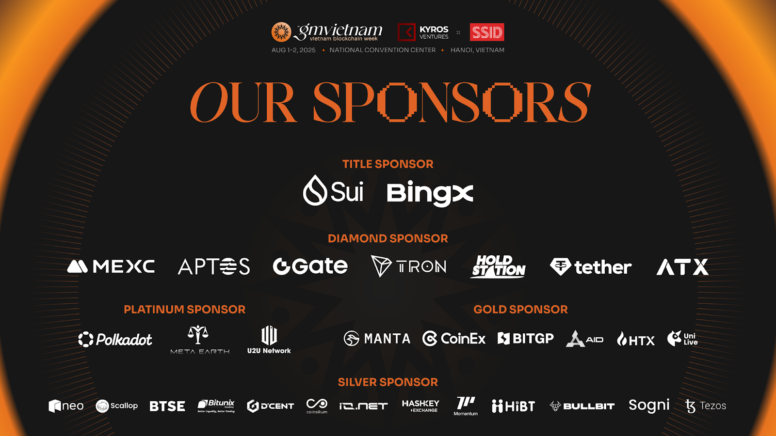 GM Vietnam 2025 Sponsors