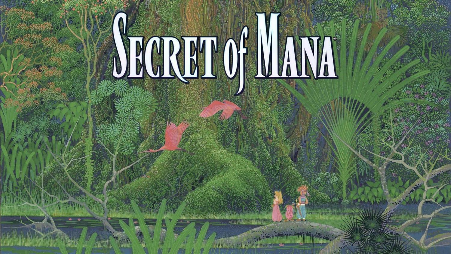 The Official Picture of Secret of Mana with its characters, one of the best retro games on Steam