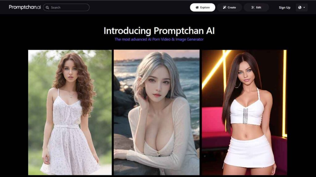 Promptchan AI: Easy-to-Use, Extensive AI Porn Images Gallery