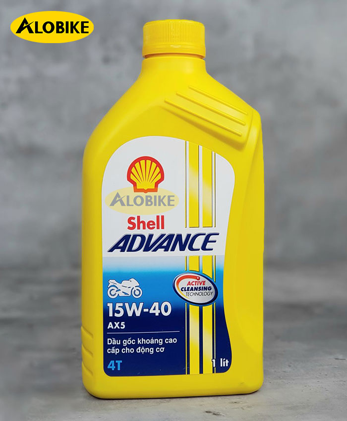 dầu shell advance 15w40