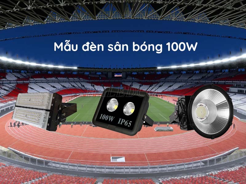 Hệ thống đèn sân bóng mini 100w
