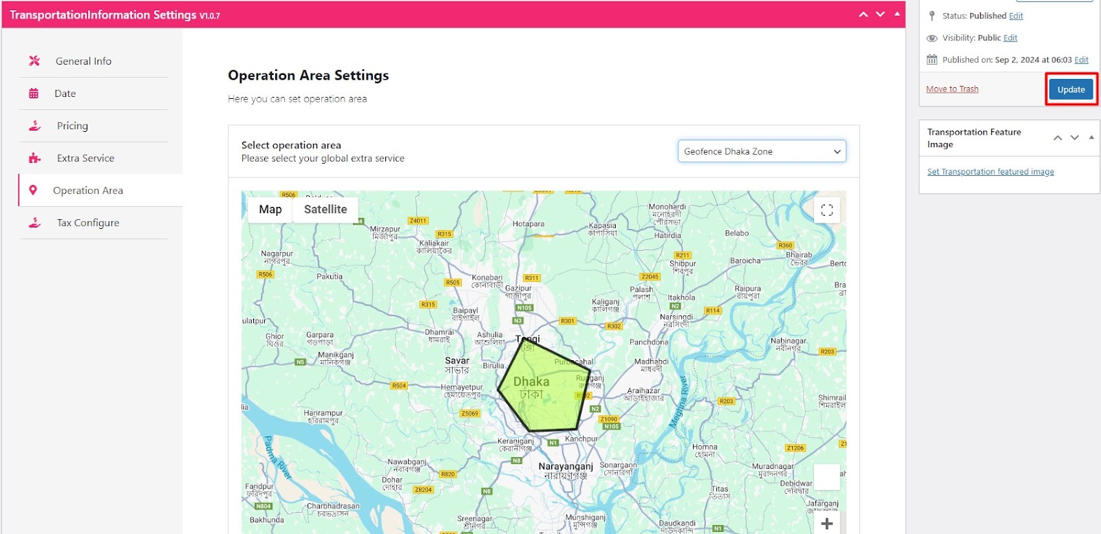 How to add WordPress Geofencing to the Ecab plugin 26