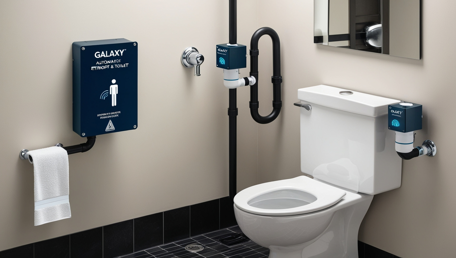 Gaxy Automatic Sensor Retrofit Kit for Urinals and Toilets