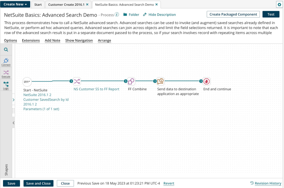 Boomi UI n8n UI - screenshot by Federico Trotta from Boomi website