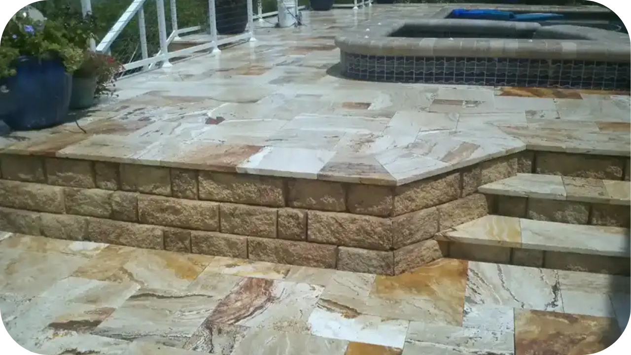 Best Landscape Projects That Benefit from Travertine Pavers