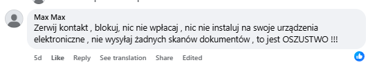 Fałszywa grupa „Kryptowaluty - uwaga oszuści”. Nie ufaj im! - INFBusiness