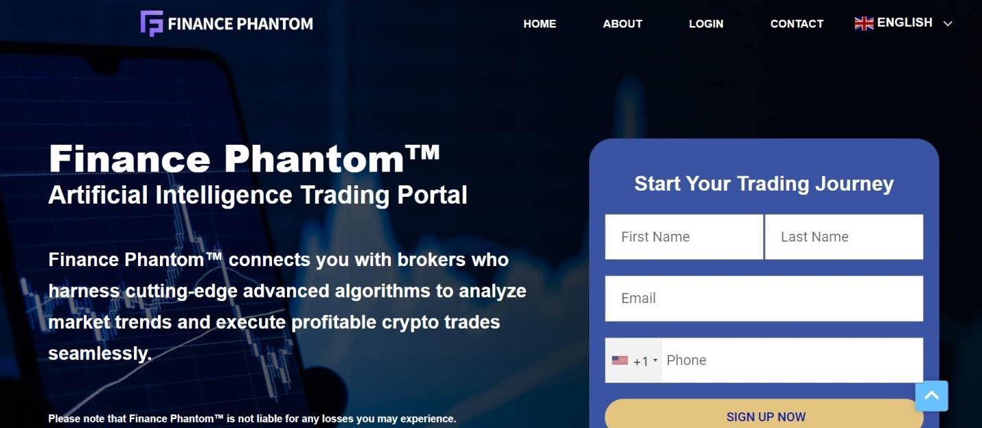 Finance Phantom website