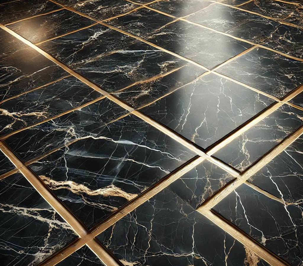 Nero Portoro Marble