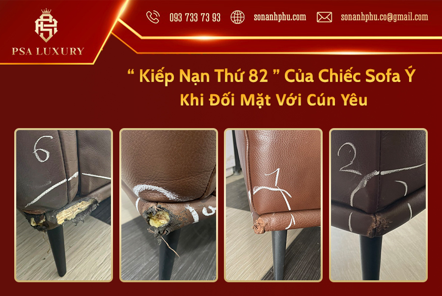 sửa chữa ghế sofa