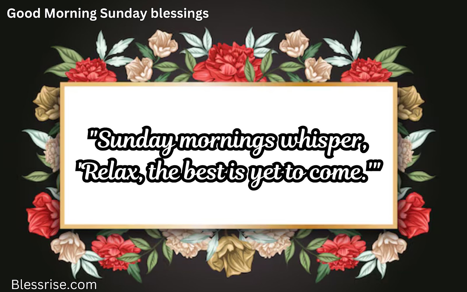 Happy Sunday messages
