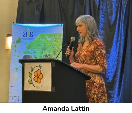 ACHS Dean of Aromatherapy Amanda Lattin speaks at the AIA Conference