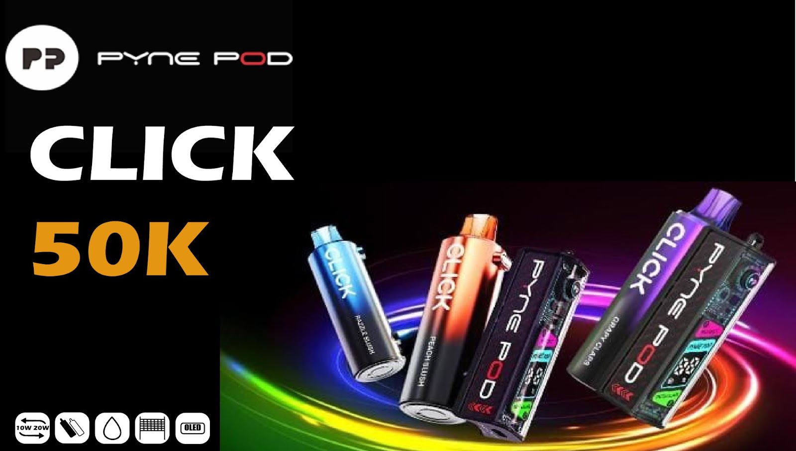 pyne pod click 50k vape kit