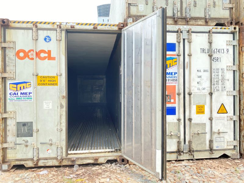 Giá bán container lạnh - Cái Mép Containers