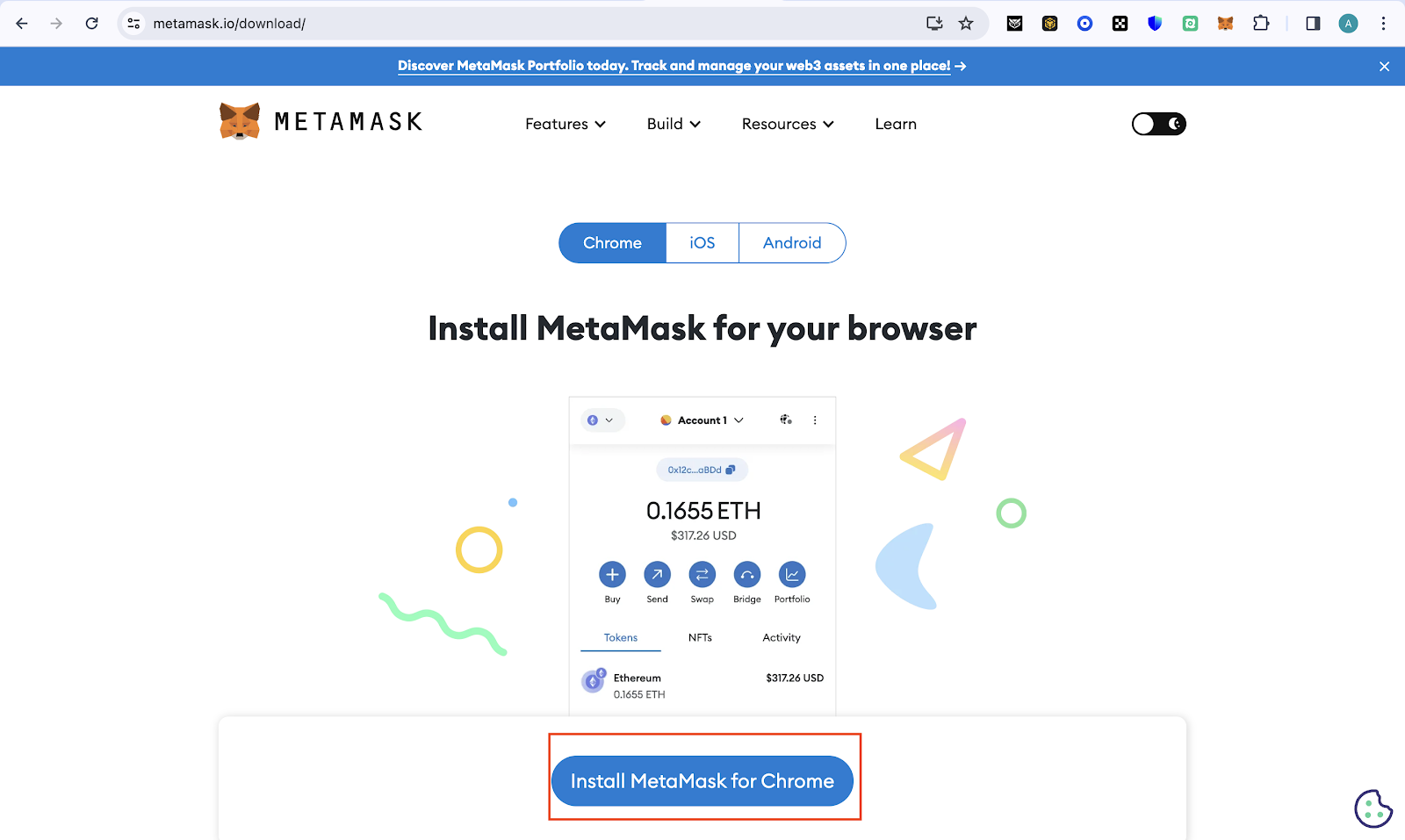 install MetaMask_Step2