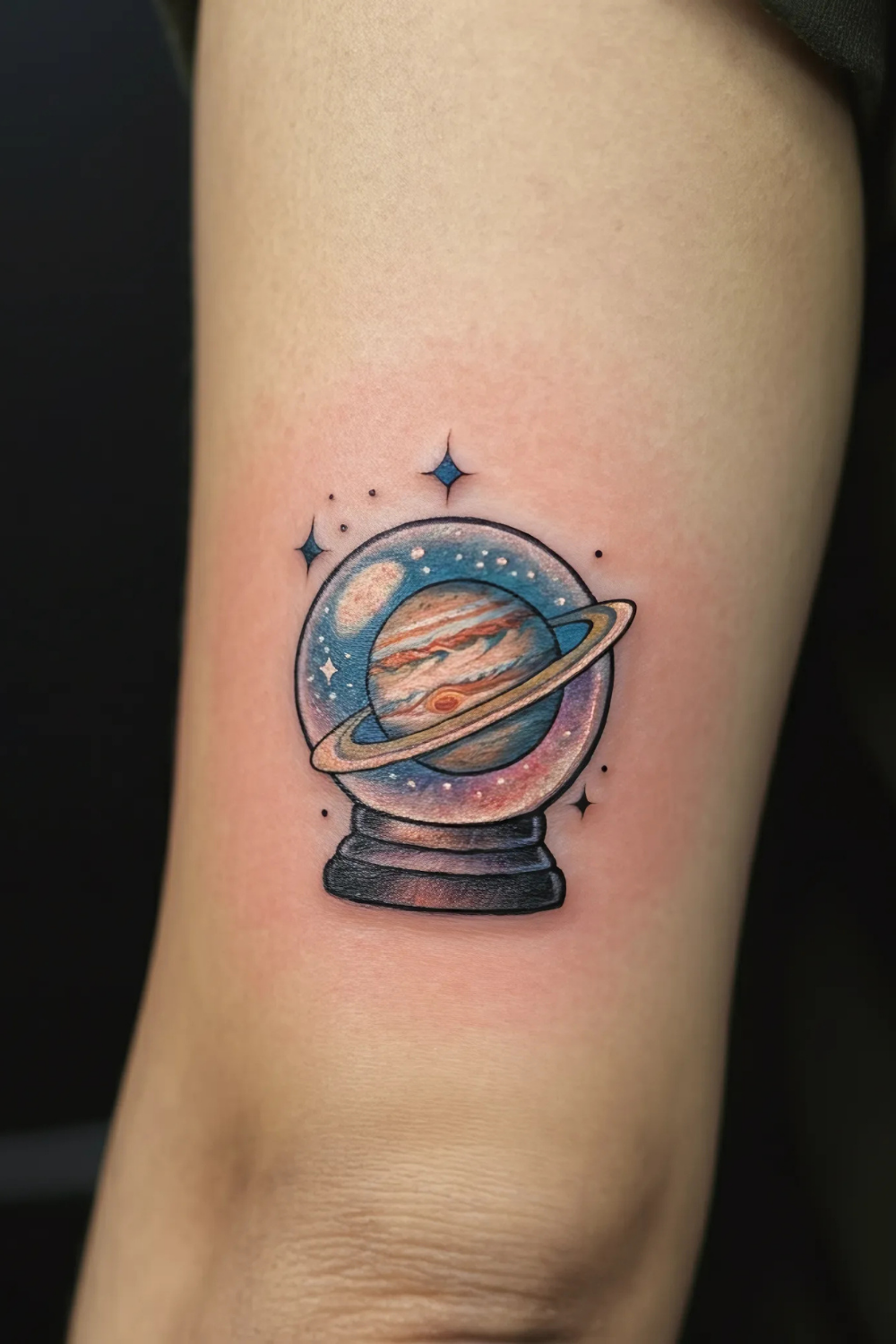 Glass Jupiter Tattoo
