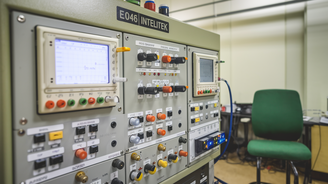 Test Instrument Panel E046 Intelitek Manual