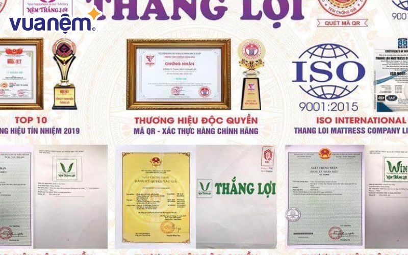 thương hiệu nệm uy tín