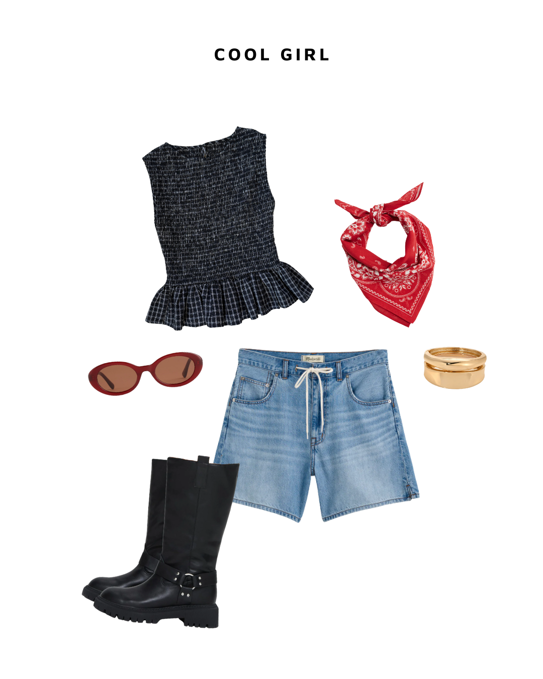 cool girl music festival looks