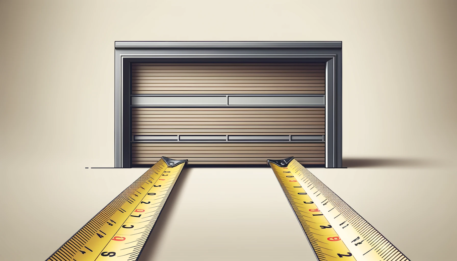 garage door width