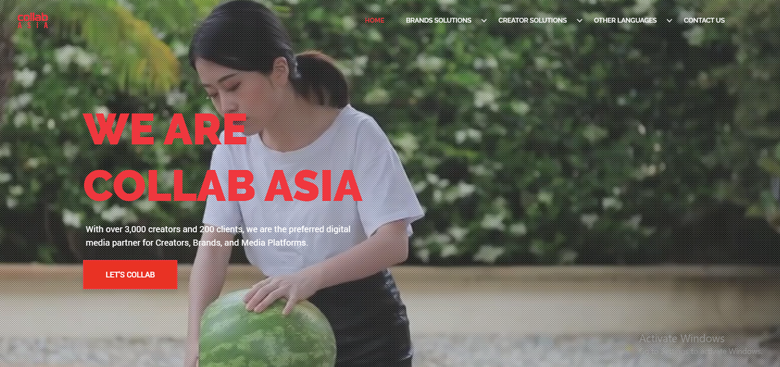 YouTube Influencer marketing agencies: Collab Asia
