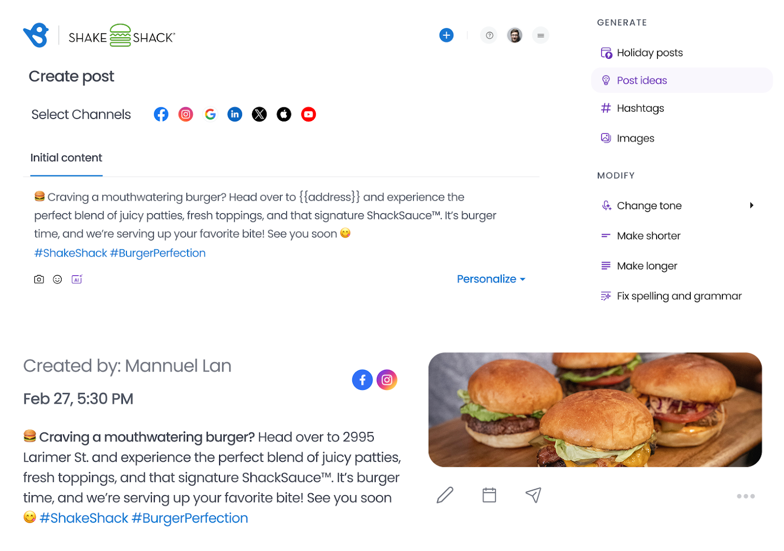 Birdeye Social AI
