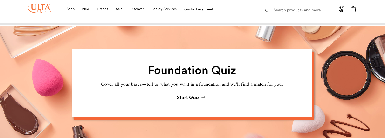 14. Ulta’s Foundation Quiz