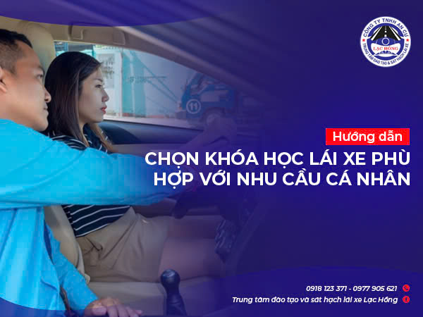 chon khoa hoc lai xe phu hop nhu cau ca nhan