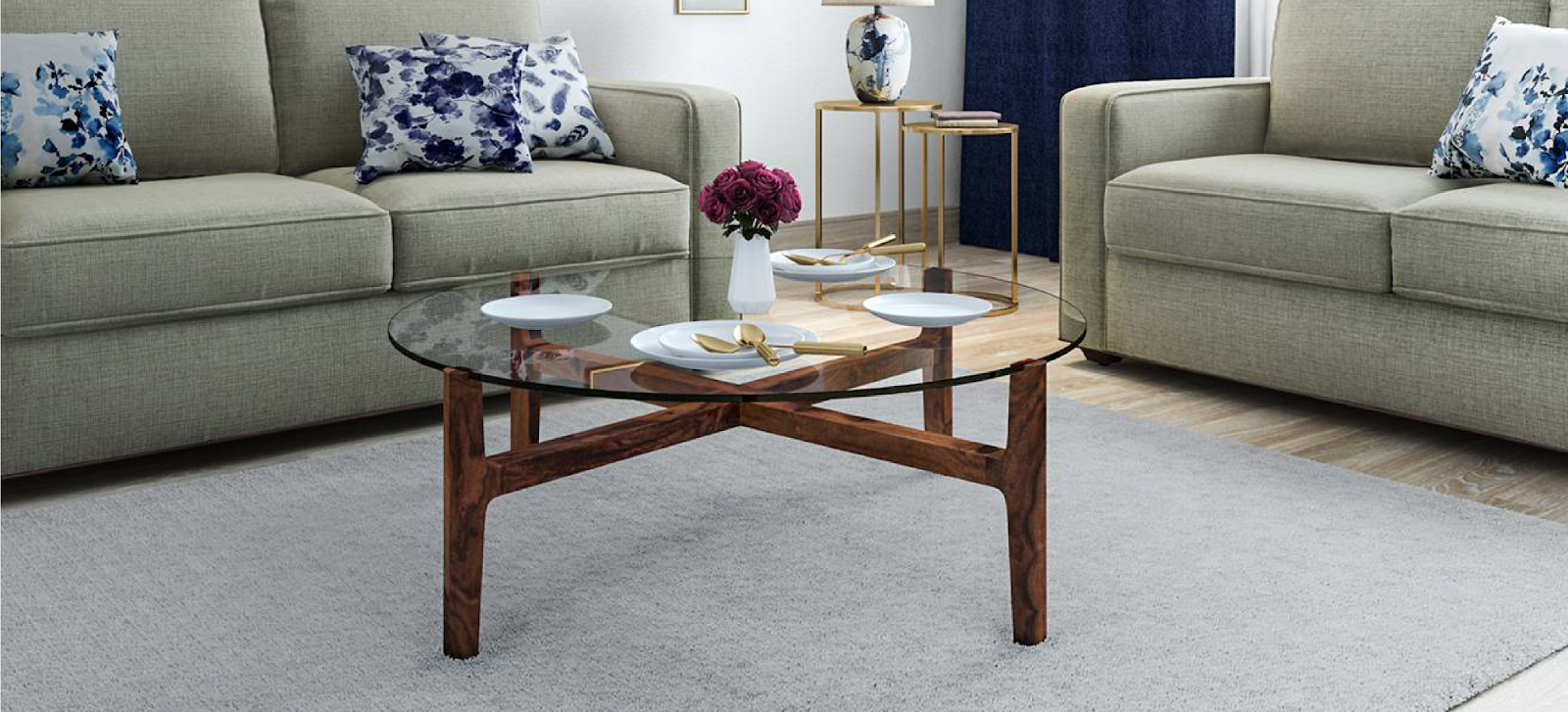 aesthetic coffee table