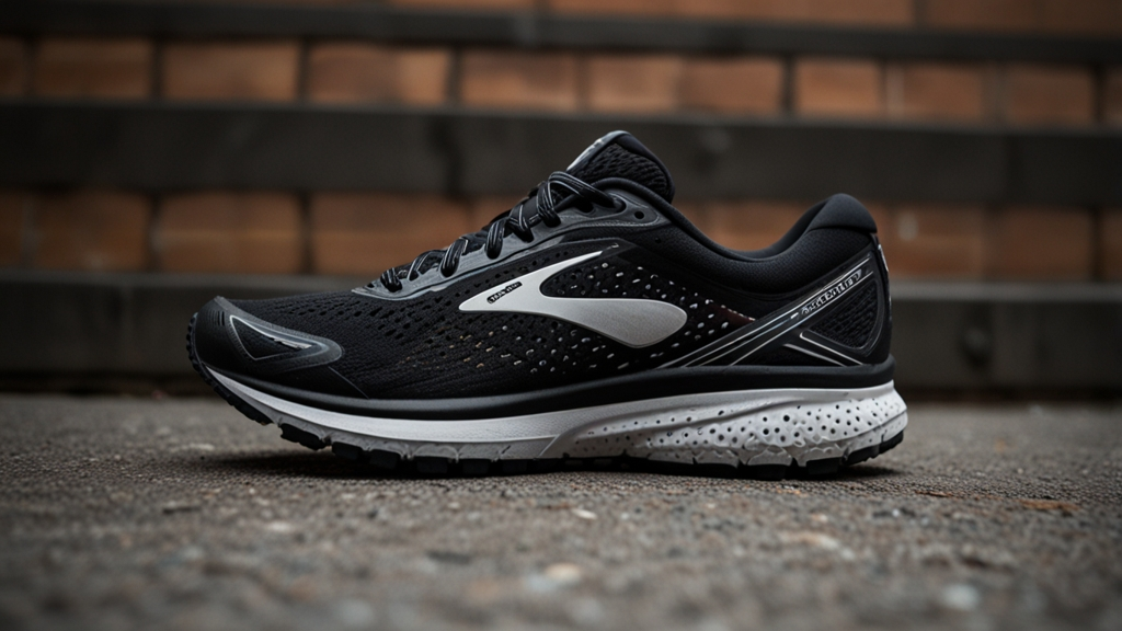 Brooks Ghost 16 With Black and White Slplatter