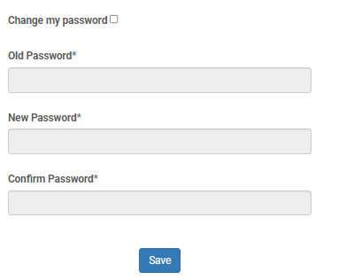 An overview of the fields involved in the process of editing a password.