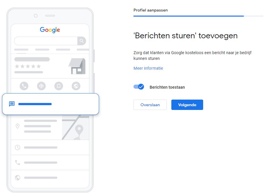 Klanten berichten laten sturen