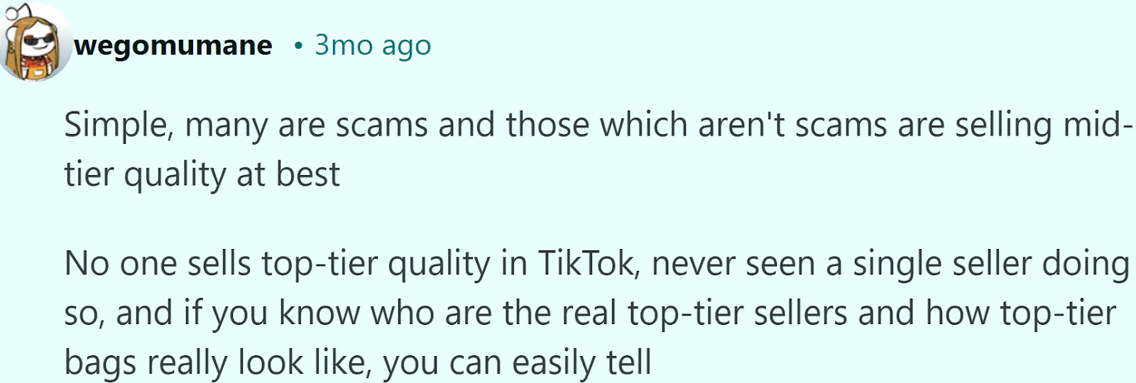 TikTok Shop low quality products Reddit