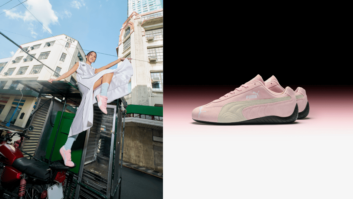 Belle Rodolfo x PUMA Speedway Whisp of Pink