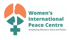 A logo for women's peace center

Description automatically generated