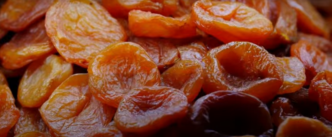 apricots, raisins, and prunes are packed with iron