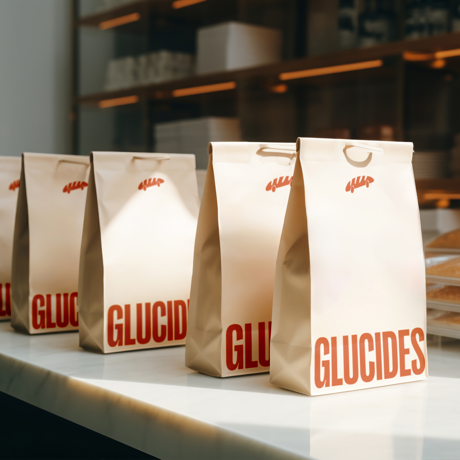 Image from the GLUCIDES: Baking a Bold Branding and Visual Identity article on Abduzeedo