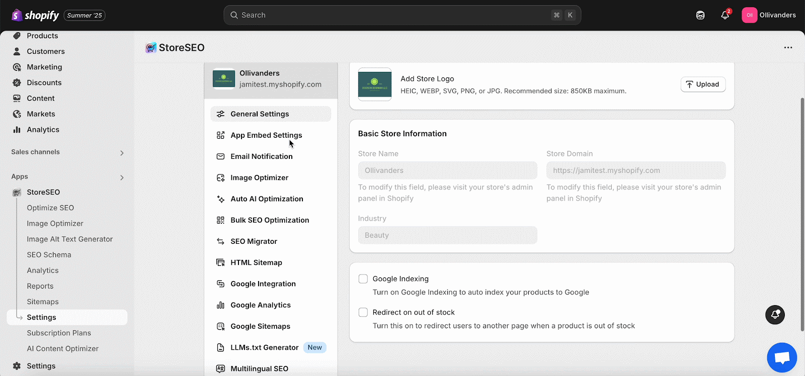 How to Generate LLMs.txt With StoreSEO 