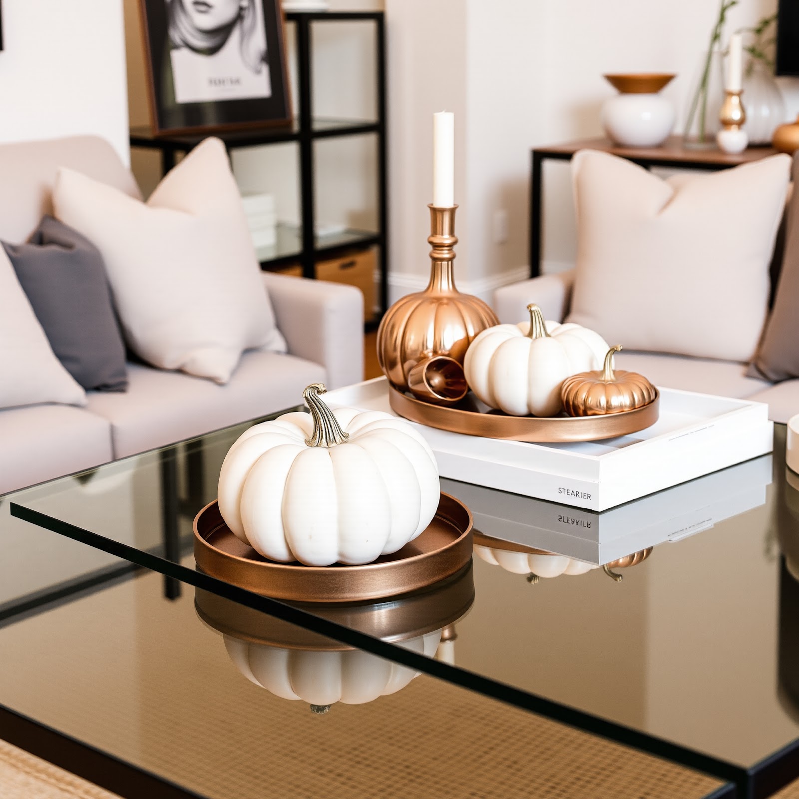 Seasonal Coffee Table Decor