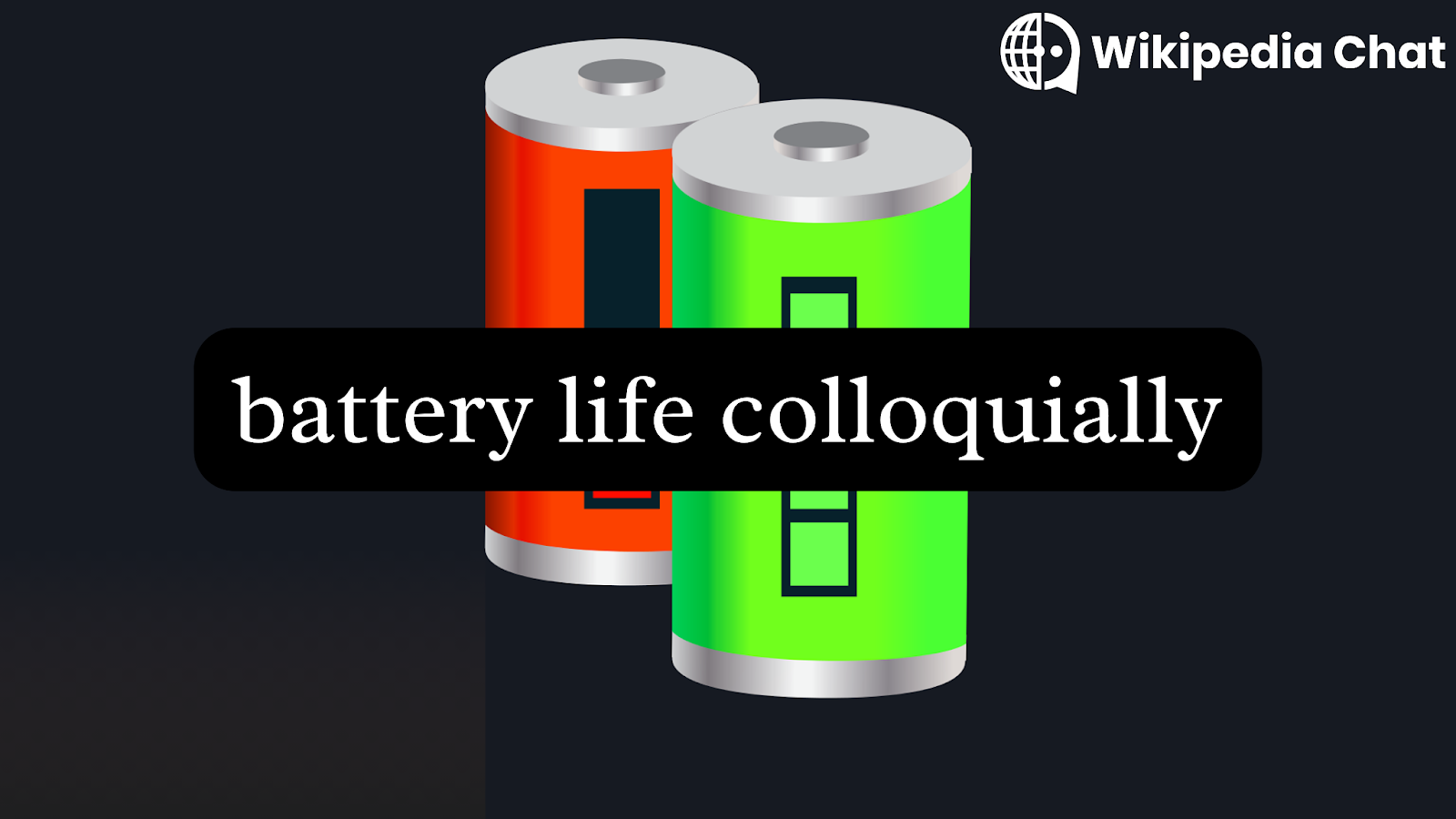 Battery life colloquially