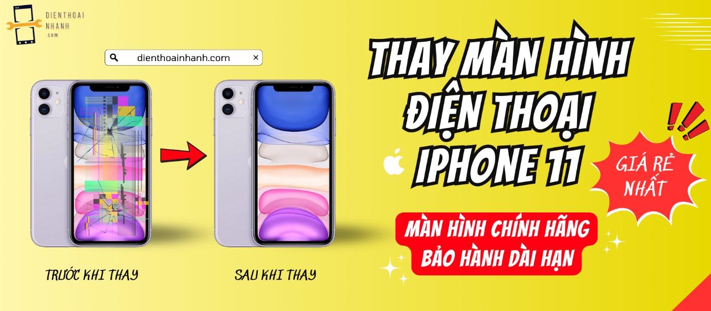 Thay màn hình iPhone 11