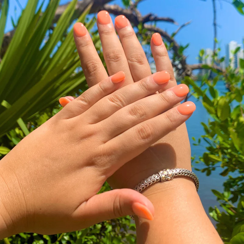 Coral Beach Nail Color