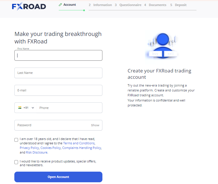 Fxroad Login