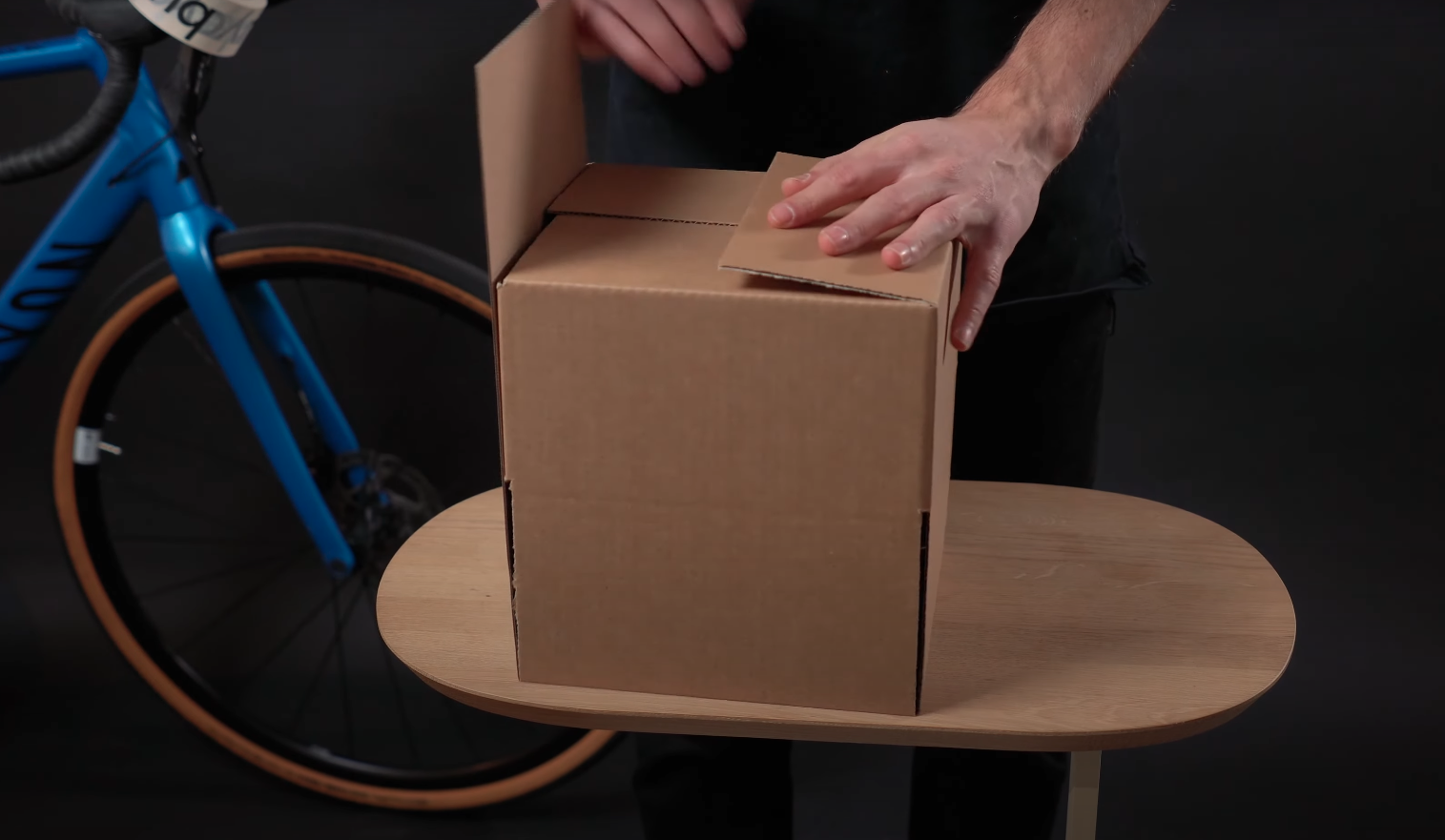 How to pack your bike: Small box