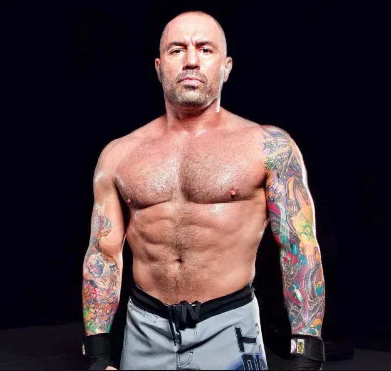 Joe Rogan's physique at 56