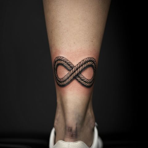 Infinity Rope Tattoo
