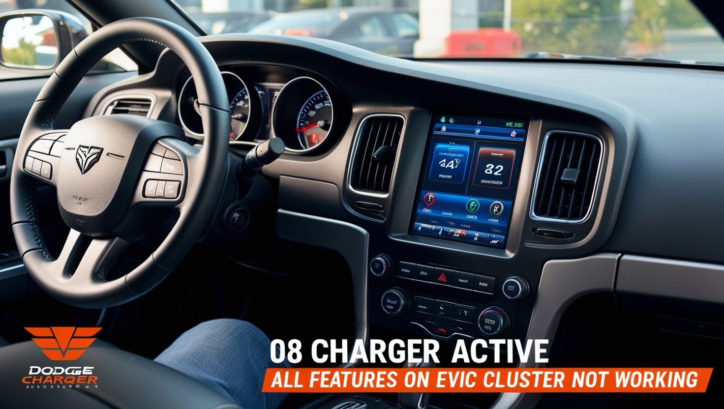 08 Charger Active All Features on EVIC Cluster Not Working
