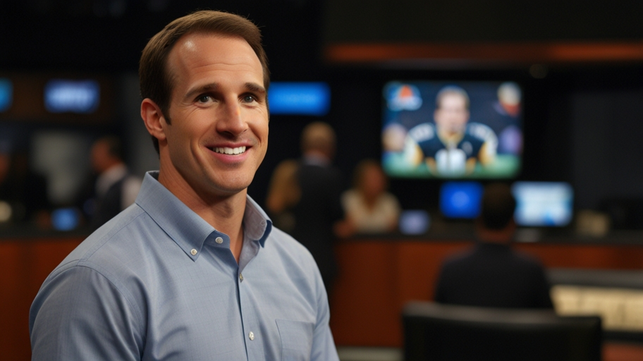 Drew Brees makes his NBC debut, internet amazed by his new hair