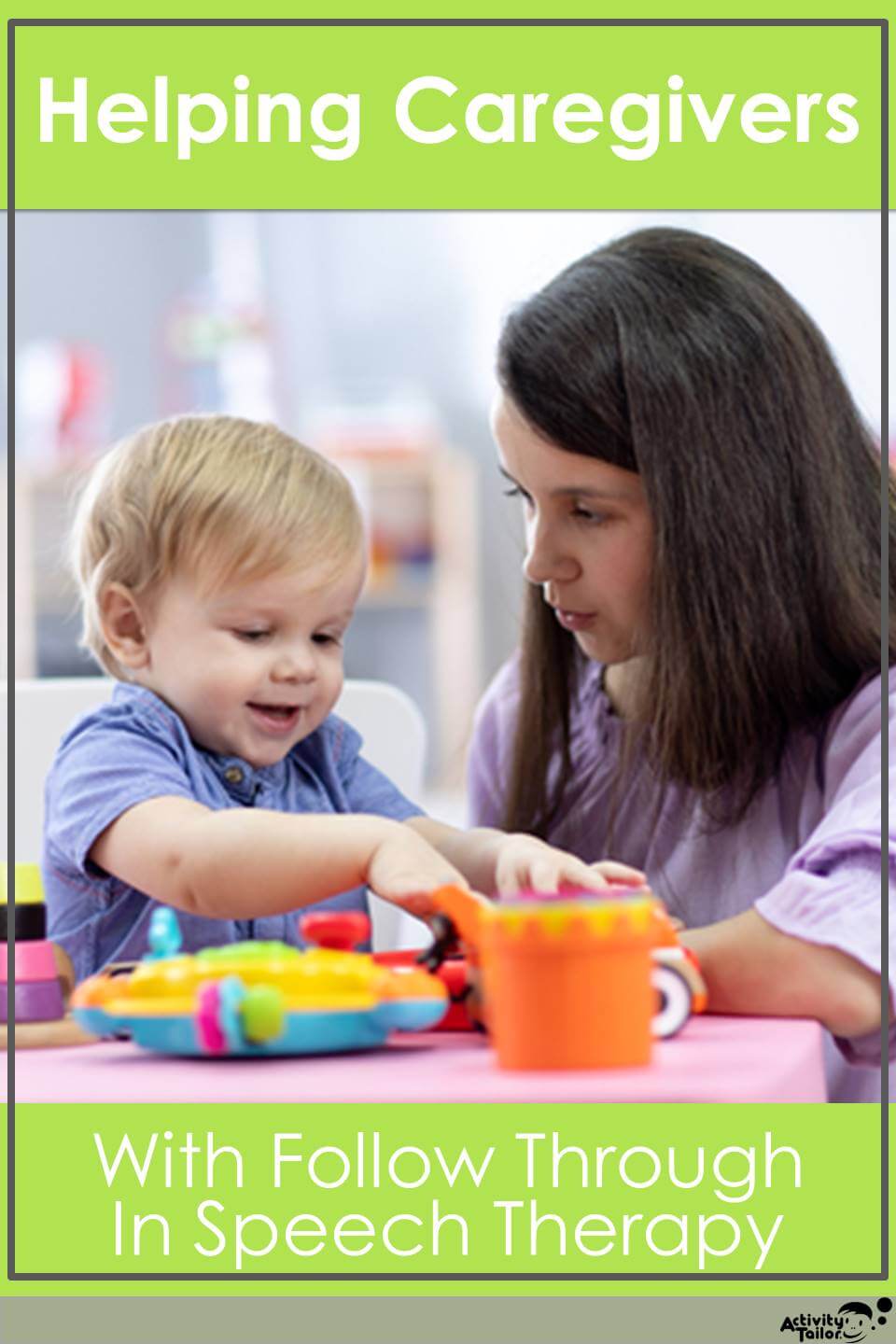 caregivers who don't follow through with speech therapy suggestions